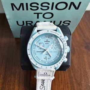 Swatch X Omega Moonswatch Mission To The Uranus Watch